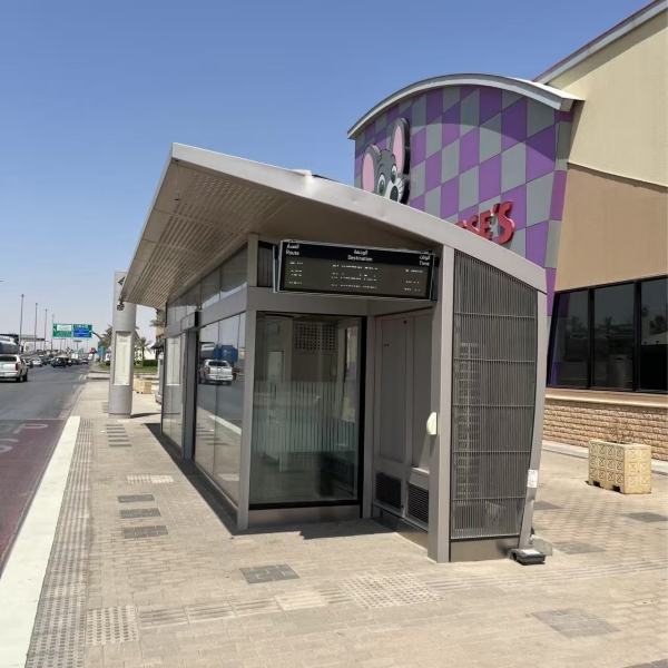 Saudi Arabia Bus Stop Project